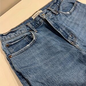 Abercrombie & Fitch Vintage High Rise Straight Jeans